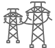 50,000+ kms of power lines network